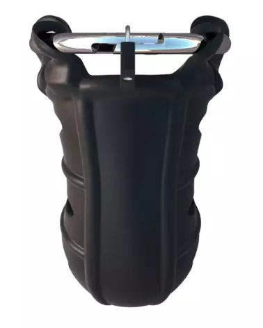 Image de la cage de chasteté FCR Hardcore Silicone de Fantasy C-Ringz-3