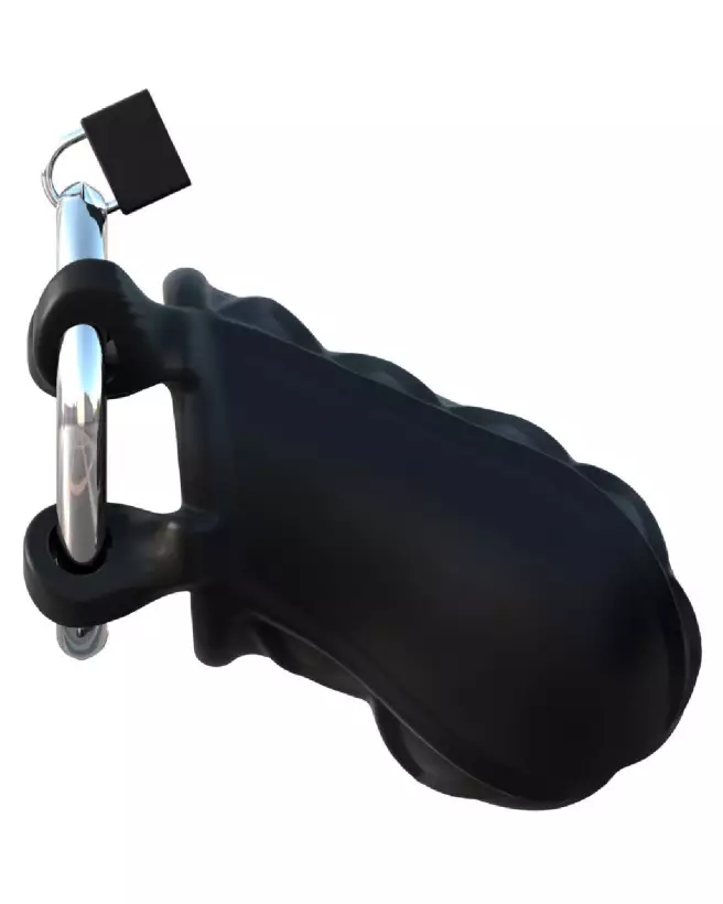 Image de la Cage de Chasteté FCR Extreme Silicone Cock Bloc par Fantasy C-Ringz-4