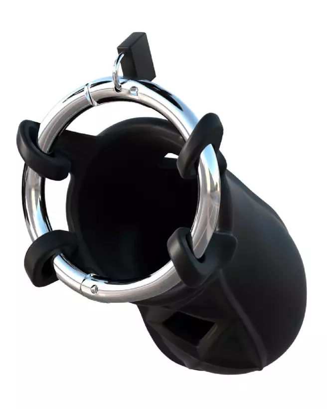 Image de la Cage de Chasteté FCR Extreme Silicone Cock Bloc par Fantasy C-Ringz-6