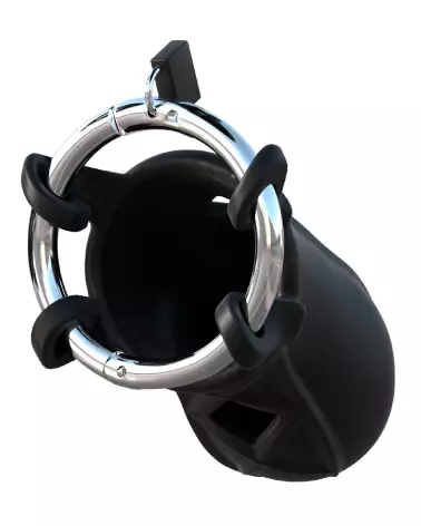 Image de la Cage de Chasteté FCR Extreme Silicone Cock Bloc par Fantasy C-Ringz-6