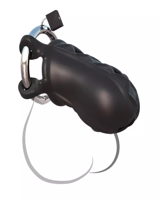 Image de la Cage de Chasteté FCR Extreme Silicone Cock Bloc par Fantasy C-Ringz-7