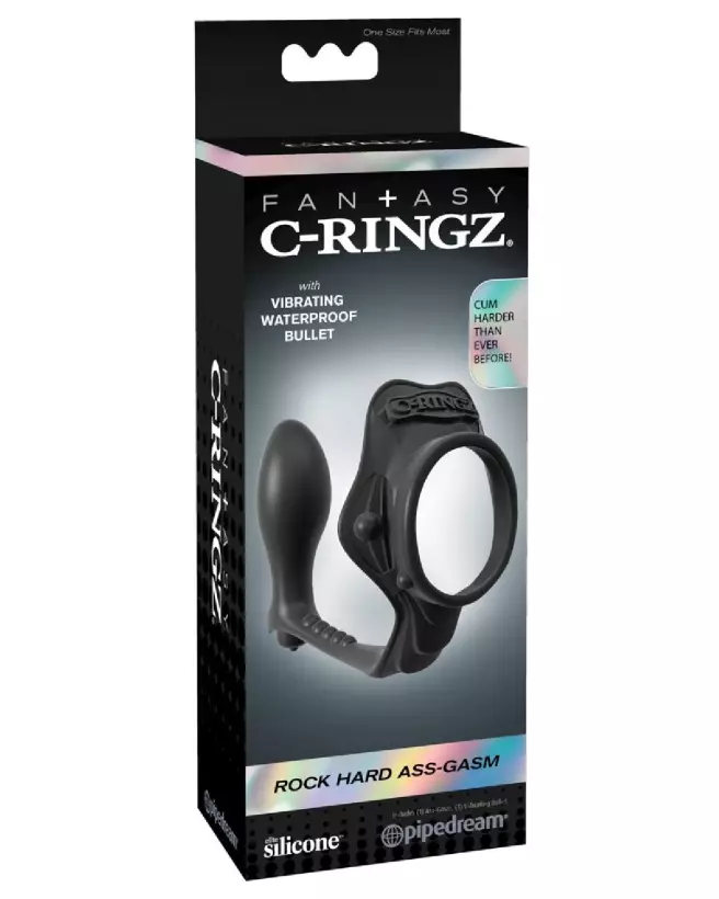 Image du FCR Rock Hard Ass Gasm de Fantasy C-Ringz, anneau vibrant pour plaisir maximal-1