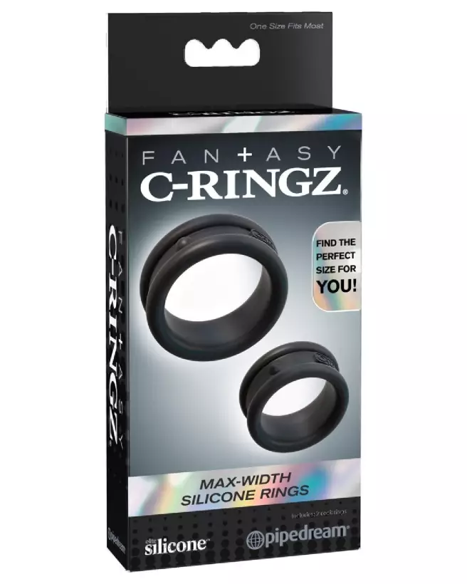 Image de l'anneau FCR Max Width en silicone de Fantasy C-Ringz pour performance et confort-1