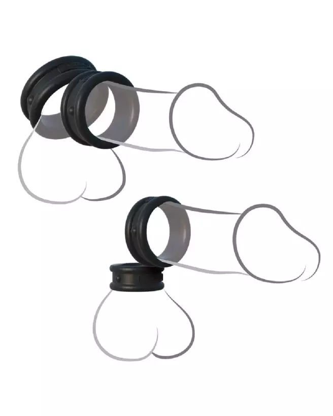 Image de l'anneau FCR Max Width en silicone de Fantasy C-Ringz pour performance et confort-4