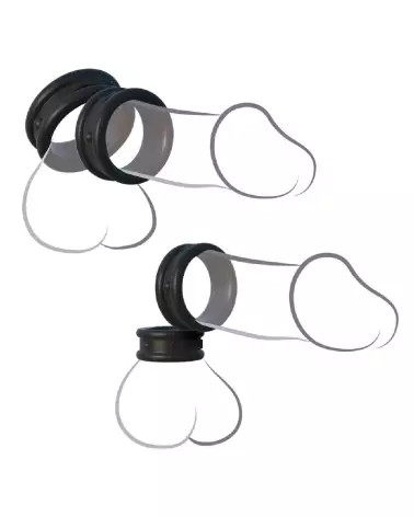 Image de l'anneau FCR Max Width en silicone de Fantasy C-Ringz pour performance et confort-4