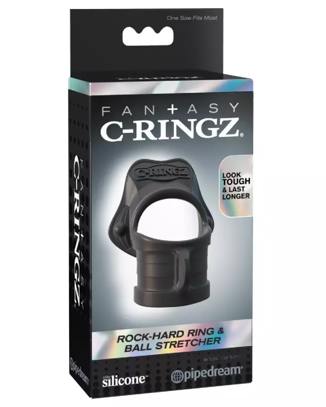 Fantasy C-Ringz Rock Hard Ring & Ball Stre pour maximiser performance et plaisir-1