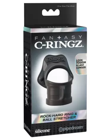 Fantasy C-Ringz Rock Hard Ring & Ball Stre pour maximiser performance et plaisir-1