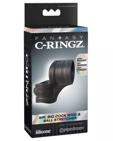 Fantasy C-Ringz Big Cock Ring et Ball Stretcher pour endurance et plaisir-1