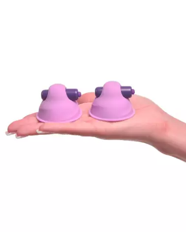 Image des Pinces à Tétons Vibrantes FFH Fantasy For Her pour stimulation clitoridienne et érotique-5