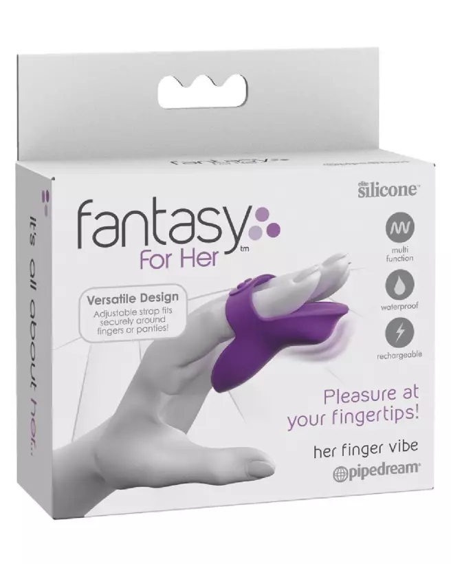 Image du FFH Finger Vibe par Fantasy For Her, stimulateur discret pour plaisir intense-1