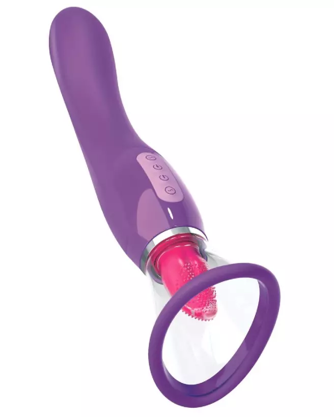 Image de FFH Her Ultimate Pleasure Purp, pompe à vagin de Fantasy For Her, technologie de succion avancée-2