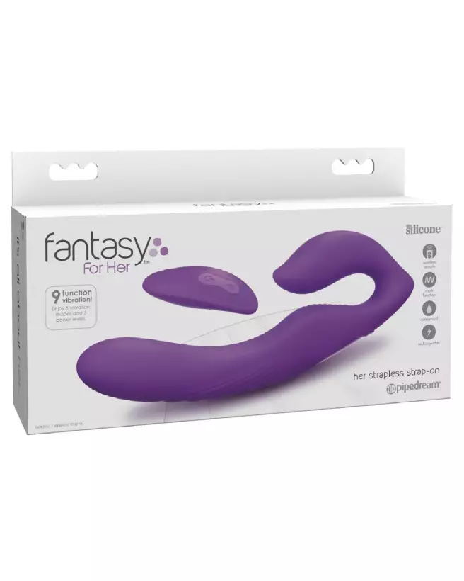 Image du FFH Her Ultimate Strapless Str, gode ceinture ergonomique sans bretelles de Fantasy For Her-1