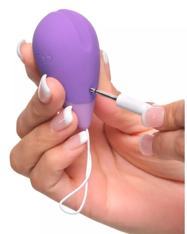 Image de l'œuf vibrant télécommandé FFH Remote Kegel Excite Her Pu de Fantasy For Her-6