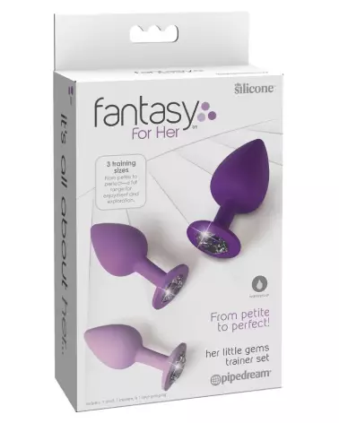 Image du FFH Her Little Gems Trainer Set par Fantasy For Her, plug anal de qualité-1