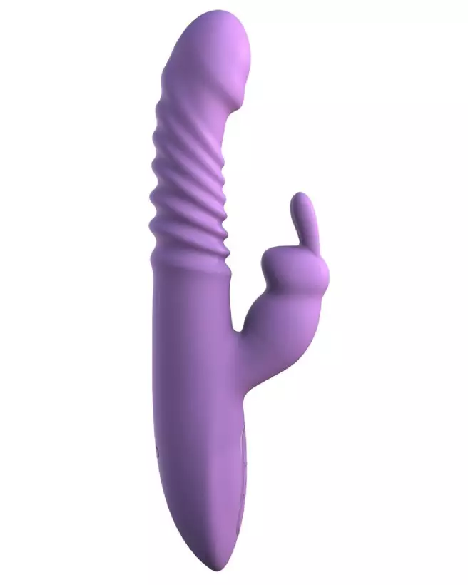 Fantasy For Her Thrusting Silicone Rab en action, sextoy rabbit puissant et flexible-2