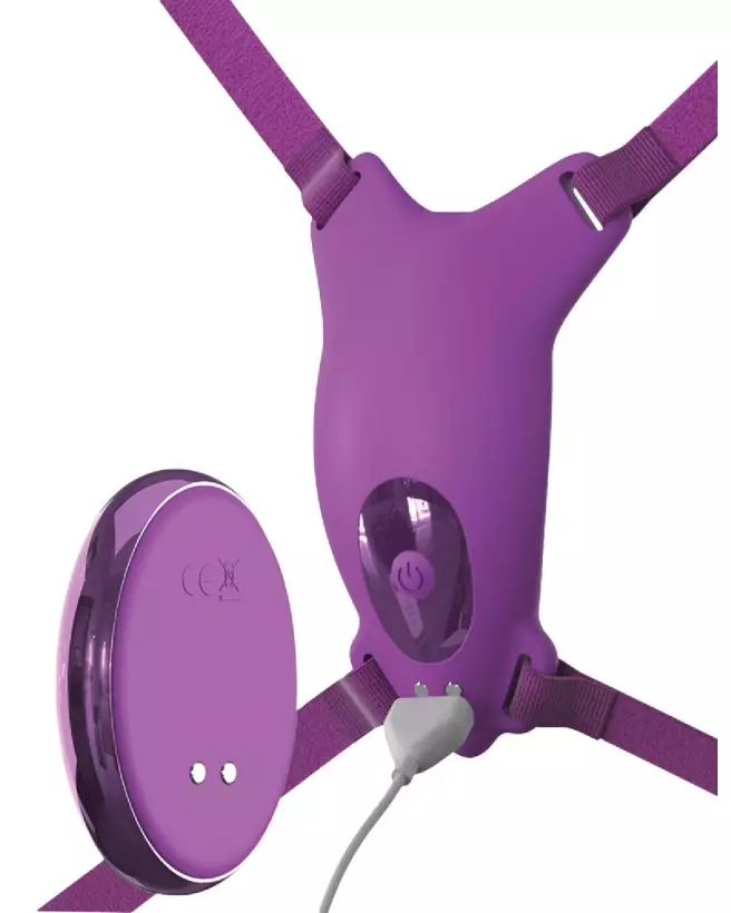 Image du FFH Ultimate Butterfly Strap-On par Fantasy For Her, culotte vibrante pour stimulation intime-3