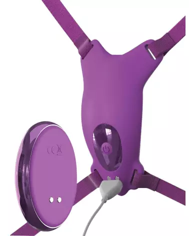 Image du FFH Ultimate Butterfly Strap-On par Fantasy For Her, culotte vibrante pour stimulation intime-3