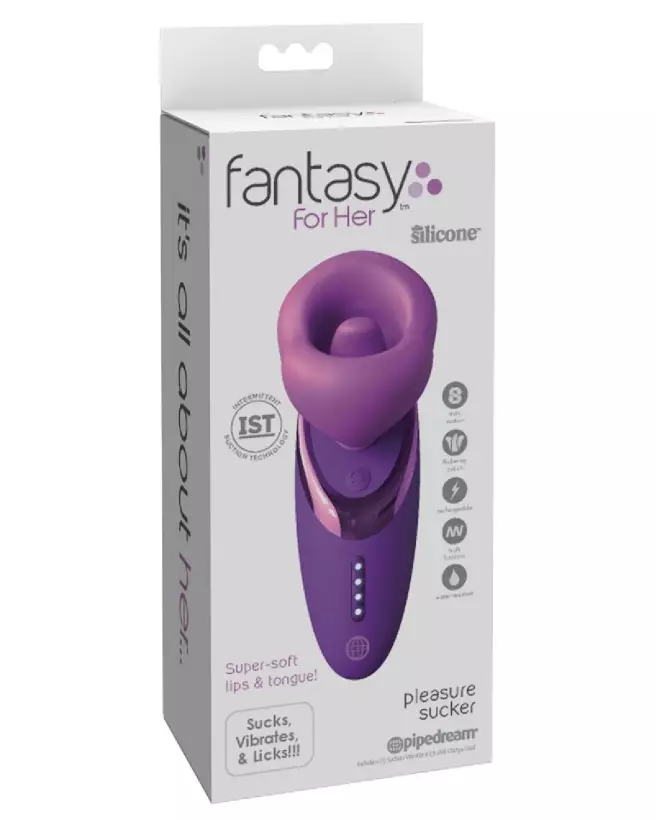 Image du FFH Pleasure Sucker Purple par Fantasy For Her, stimulateur clitoridien hautes performances-1