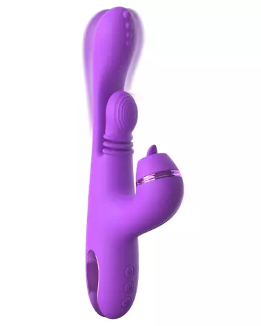 Fantasy For Her IntiMotion Pulse Pro Purple Rabbit Vibromasseur pour stimulation maximale-5