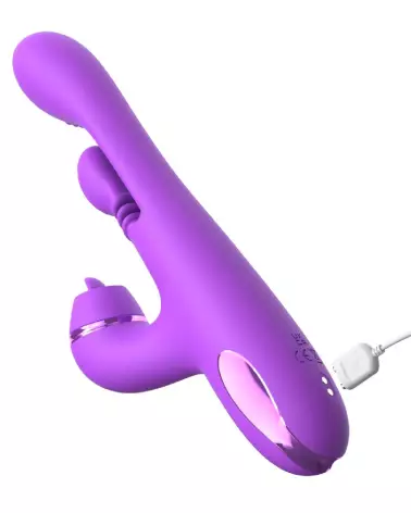 Fantasy For Her IntiMotion Pulse Pro Purple Rabbit Vibromasseur pour stimulation maximale-7