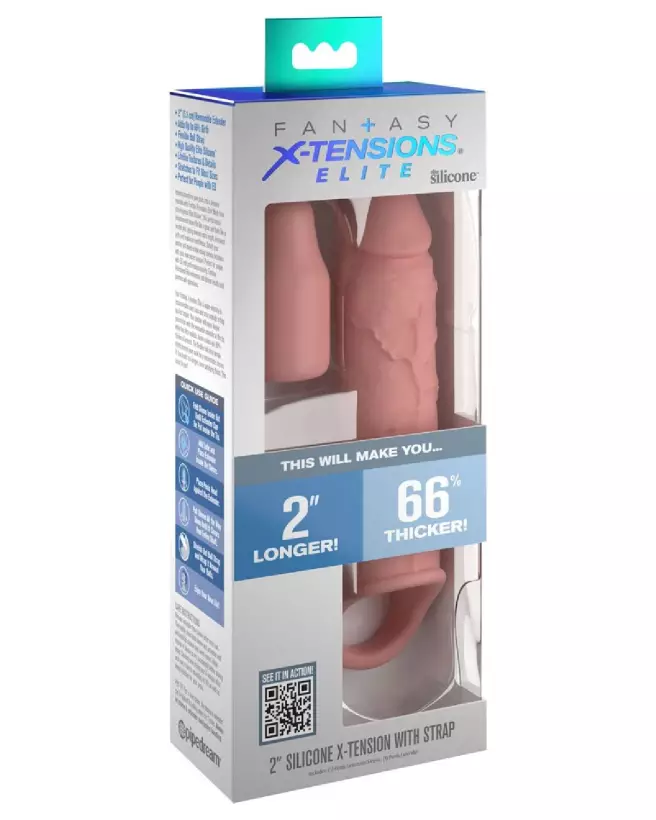 Extension FXTE 2 Elite pour pénis avec sangle ajustable-1