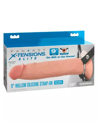 Image du gode ceinture FXTE 9 de Fantasy X-Tensions Elite, hautement réaliste et confortable-1