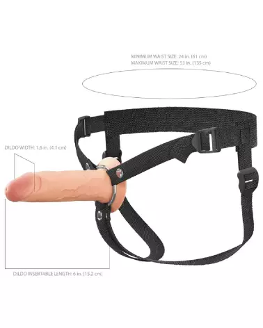 Image du Gode Ceinture FXTE6 de Fantasy X-Tensions Elite pour couples-7