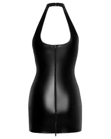 Robe noire ouverte Noir Homemade en tenue fetish élégante-7