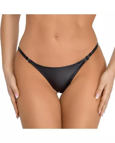 Image de G-String Noir Homemade, lingerie sexy et confortable-1