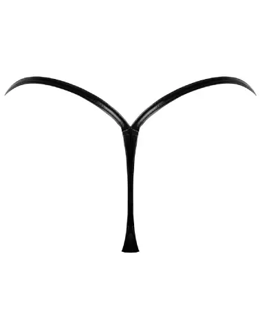 Image de G-String Noir Homemade, lingerie sexy et confortable-6