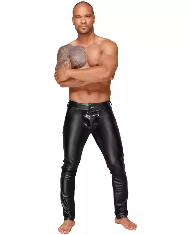 Image du Pantalon Noir M.Trousers par Noir Homemade, pantalon élégant et confortable pour homme-2