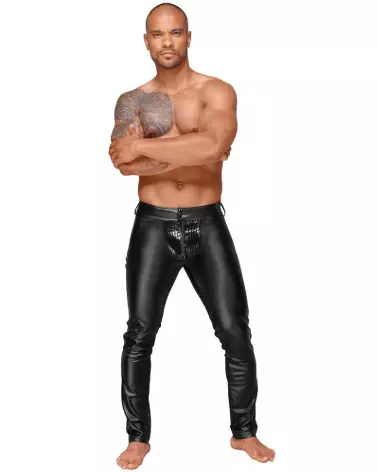 Image du Pantalon Noir M.Trousers par Noir Homemade, pantalon élégant et confortable pour homme-2