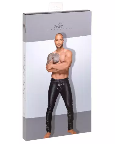 Image du Pantalon Noir M.Trousers par Noir Homemade, pantalon élégant et confortable pour homme-3
