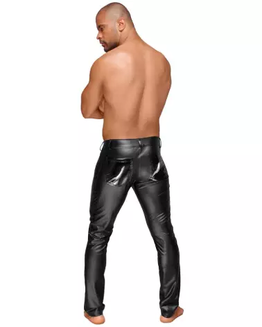 Image du Pantalon Noir M.Trousers par Noir Homemade, pantalon élégant et confortable pour homme-5