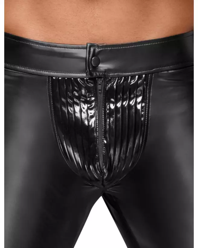 Image du Pantalon Noir M.Trousers par Noir Homemade, pantalon élégant et confortable pour homme-6