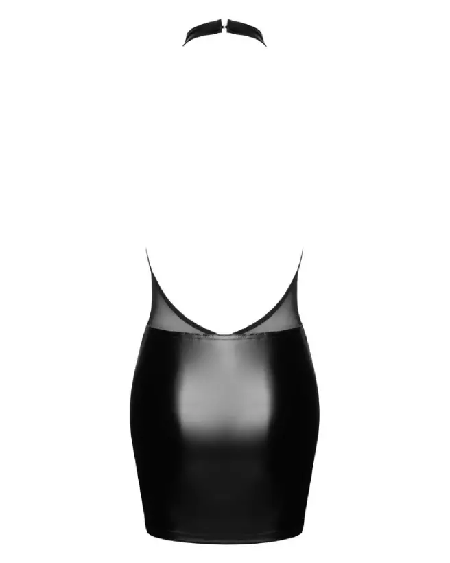 Robe Noir Dress Sparkle Noir Homemade élégante pour soirées fetish-7