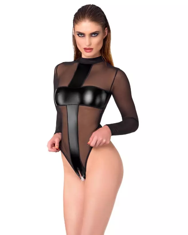 Image du Noir Body Cross par Noir Homemade, tenue fetish élégante et audacieuse-2