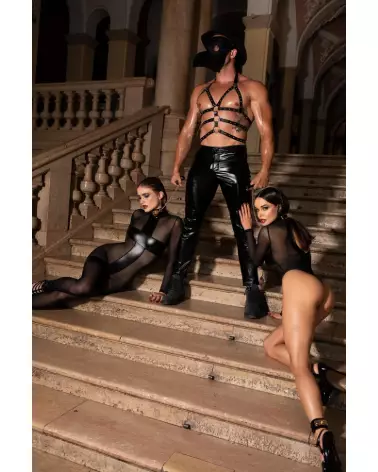 Image du Noir Body Cross par Noir Homemade, tenue fetish élégante et audacieuse-6