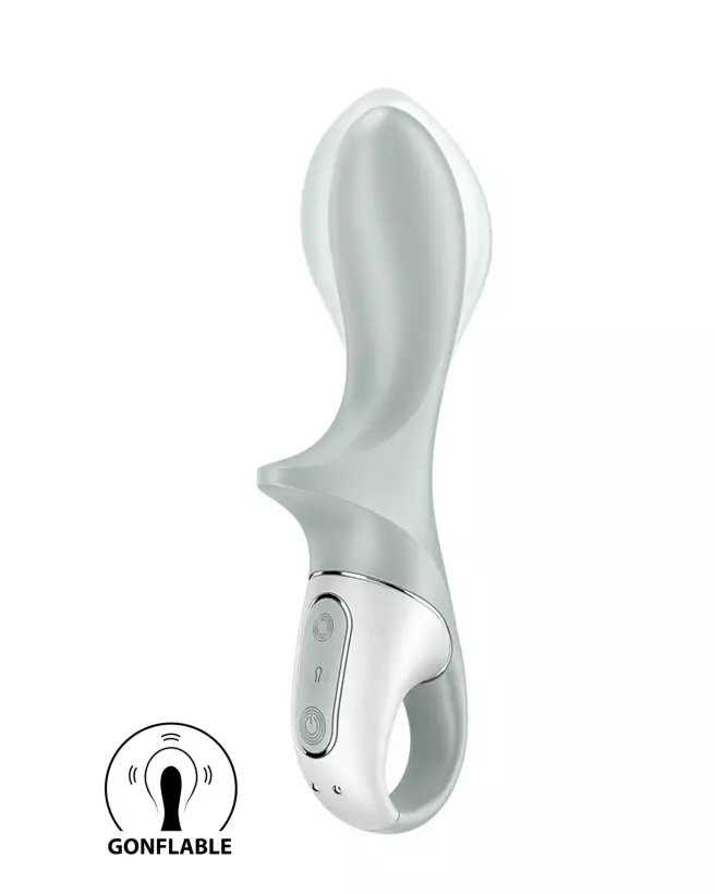 Image du SATISFYER Air Pump Booty 3 Gris, sextoy gonflable pour plaisir anal-1