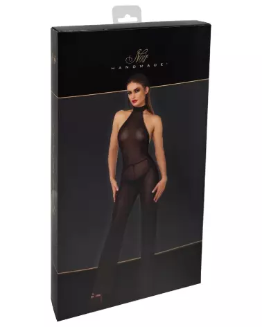 Noir Jumpsuit par Noir Homemade en style Combinaison Fetish élégante et séduisante-3