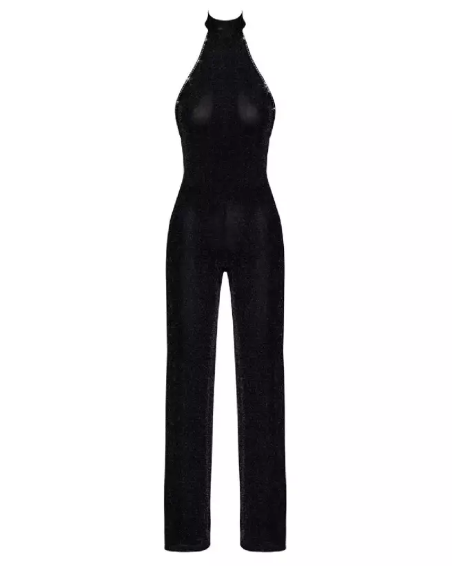 Noir Jumpsuit par Noir Homemade en style Combinaison Fetish élégante et séduisante-7