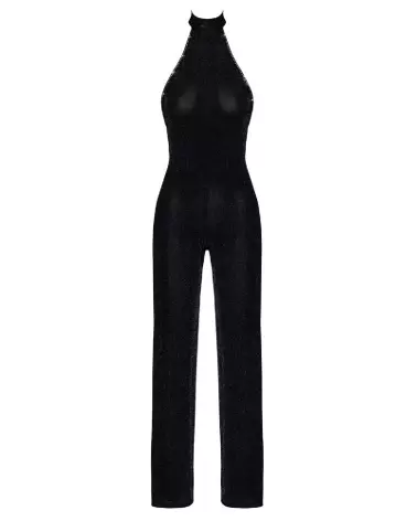 Noir Jumpsuit par Noir Homemade en style Combinaison Fetish élégante et séduisante-7