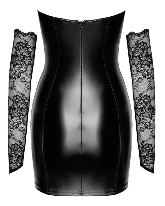 Gauntlets de bras Noir Dress pour look fetish élégant par Noir Homemade-7