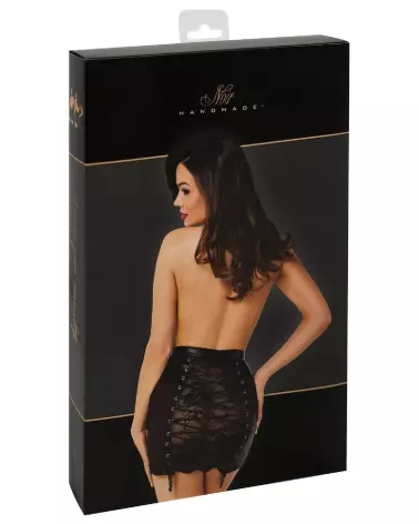 Jupe en dentelle noire Noir Homemade style fetish élégante et sensuelle-3