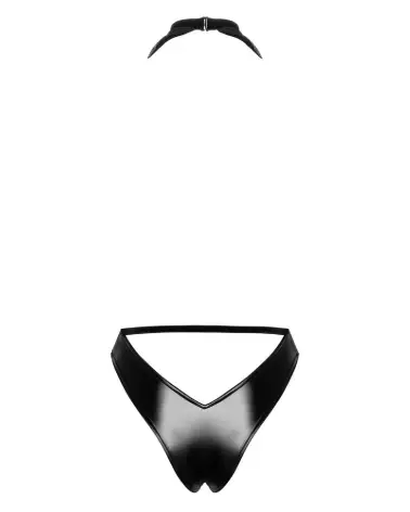 Body Pearls Noir Handmade en lingerie fetish élégante et sensuelle-6