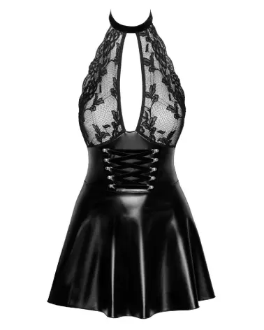 Robe lacée Dress Lacing de Noir Homemade en tenue fetish élégante-6