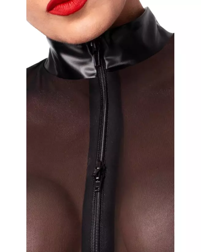 Body Rings Noir de Noir Homemade en tenue fetish élégante-7