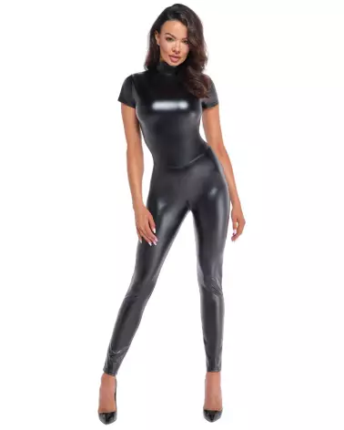 Photo de la Combinaison Laced Noir Homemade en style fetish chic-1
