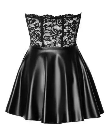 Robe Corset Dress Noir Handmade élégante et coquine pour soirées glamour-7