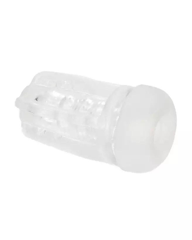 Image de SonicPull Masturbateur avec succion et vibration par Pumped by Shots en rouge métallique-3